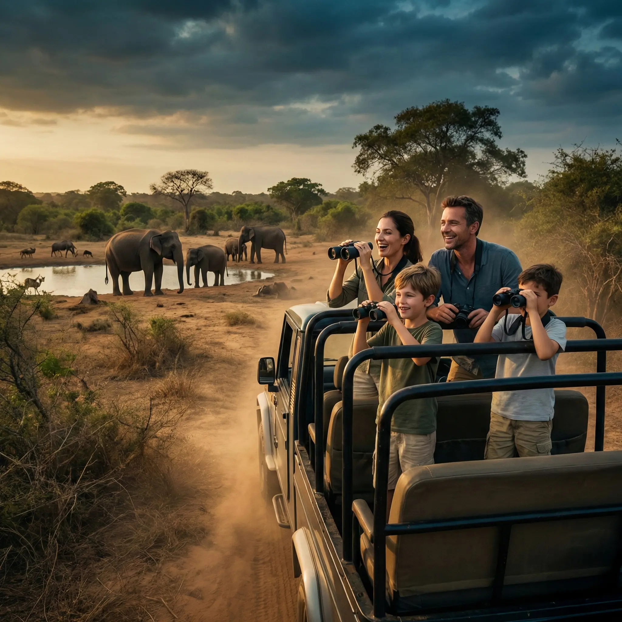Sri Lanka Adventure Tour - 8 Days / 7 Nights Safari jeep in Yala National Park - 8 Day Sri Lanka Adventure Tour